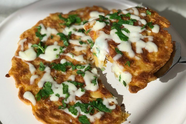 Tavada Kaşarlı Patates