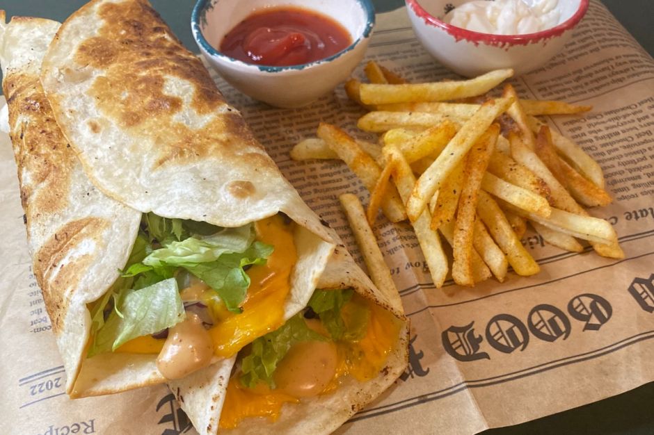 Hamburger Tadında Dürüm