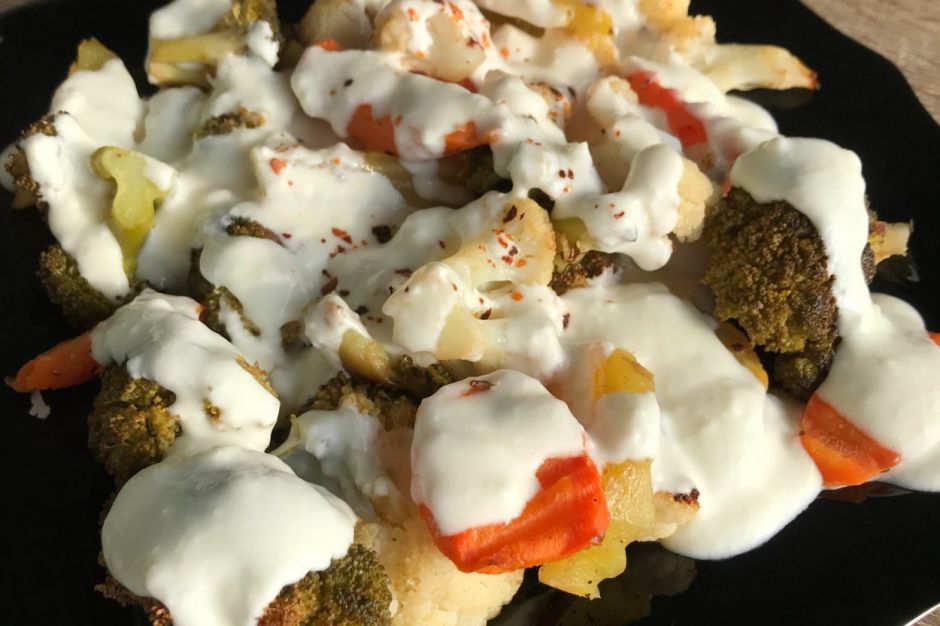 Fırında Karışık Sebze Kızartması