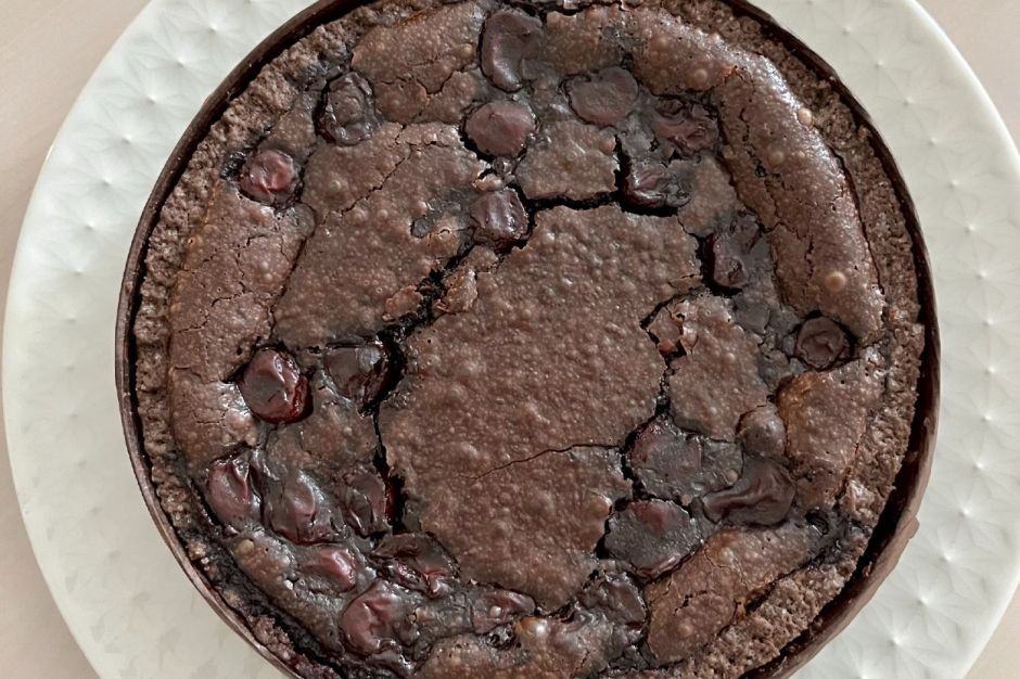 Çikolatalı Vişneli Tart