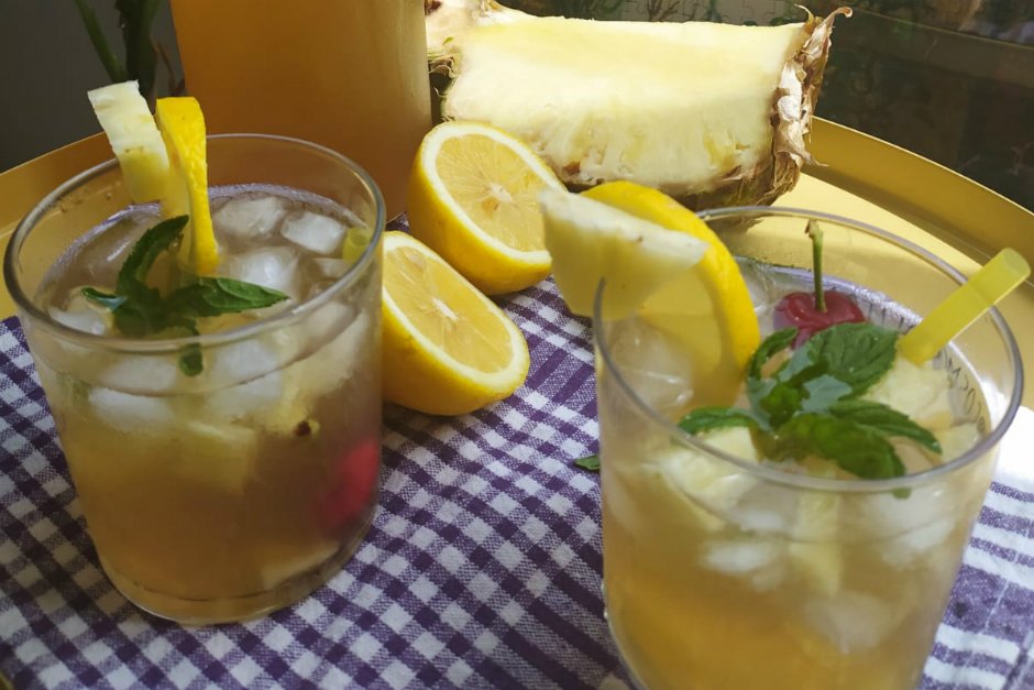 Ananaslı Soğuk Çay