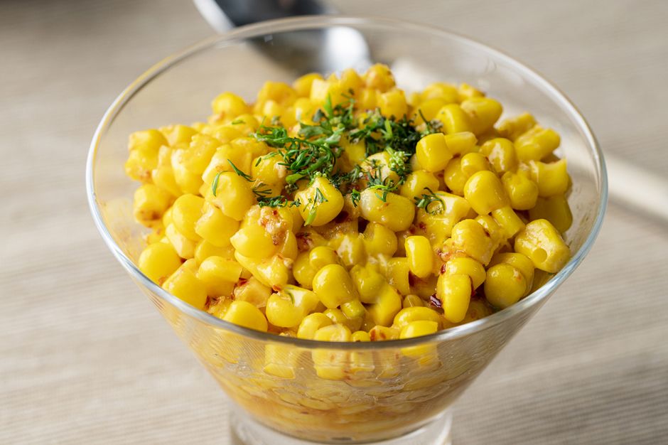 Bardakta Soslu Mısır