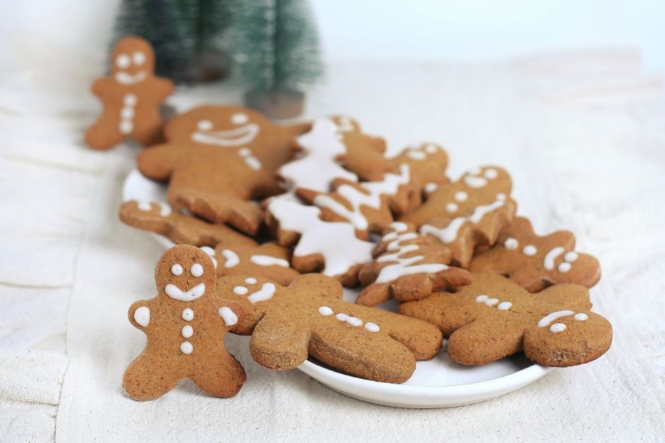 Glutensiz Rafine Şekersiz Gingerbread Cookie