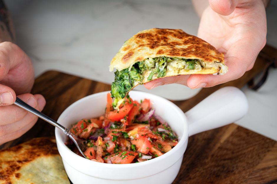 Enginarlı Quesadilla