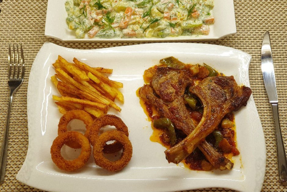 Sebzeli Kuzu Pirzola