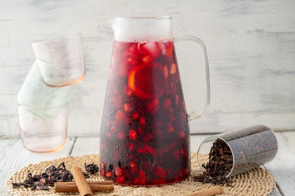 Soğuk Hibiskus Çayı