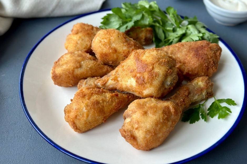 Haşlanmış Tavuk Kızartması