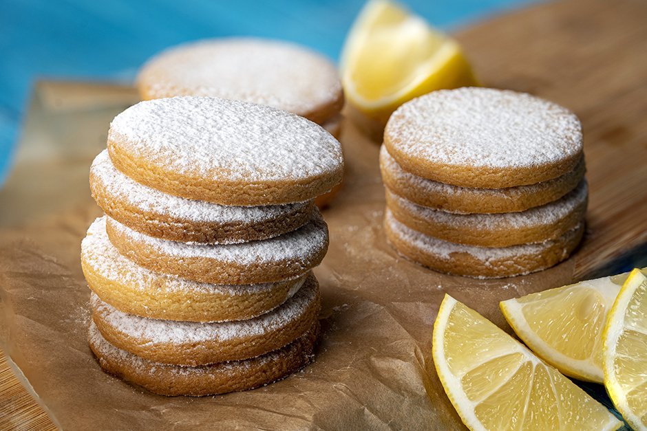 Limonlu Vanilyalı Kurabiye