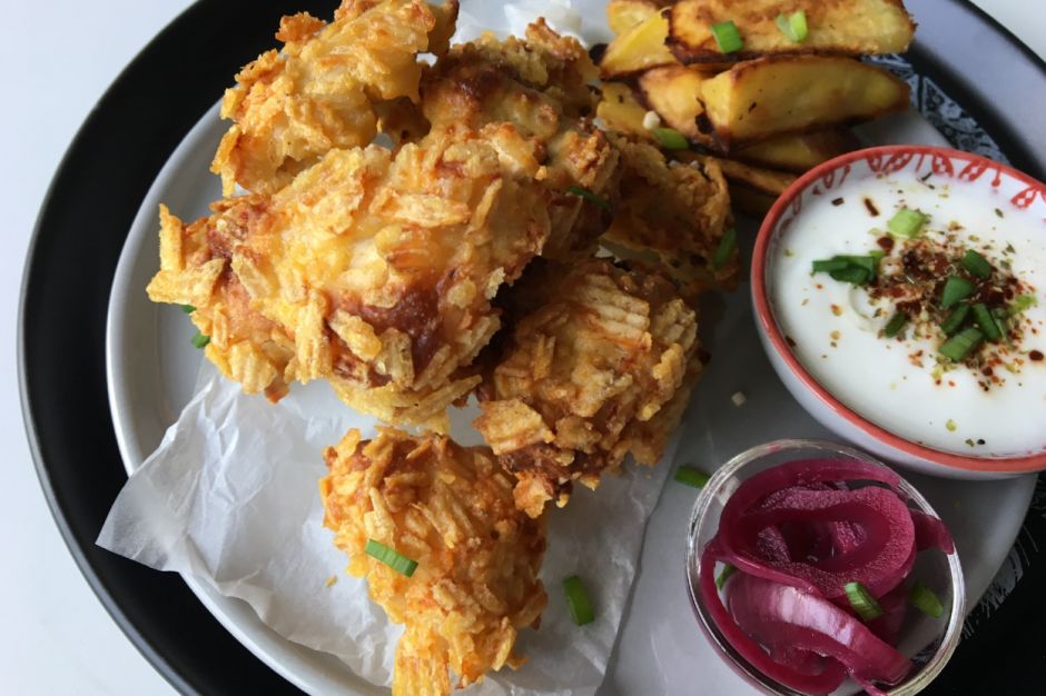 Fırında Çıtır Tavuk ve Patates