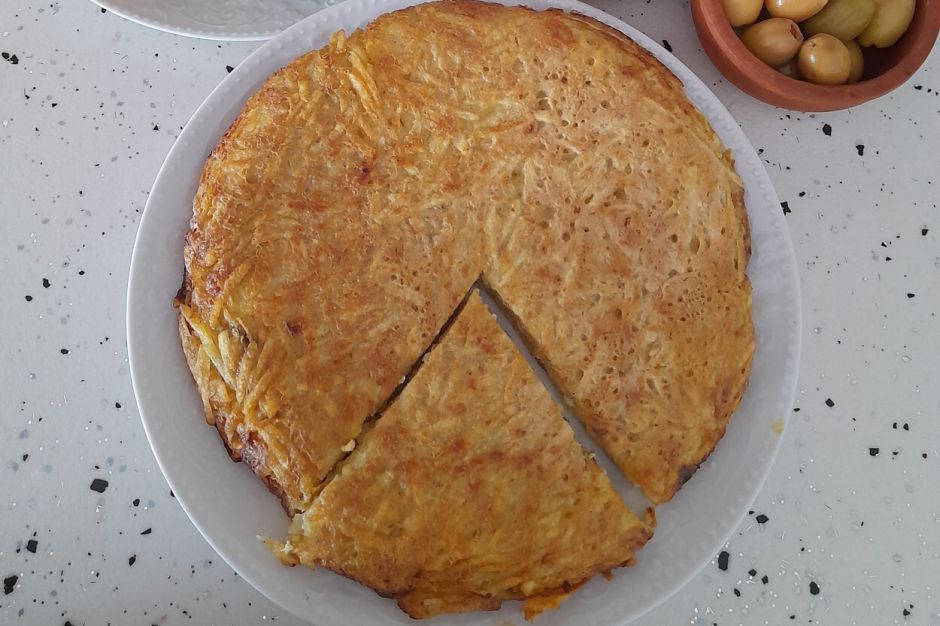 Körili ve Patatesli Yumurta