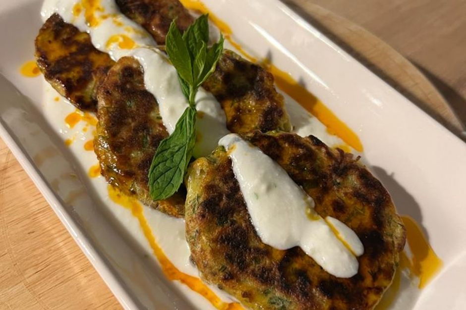 Yoğurt Soslu Mücver