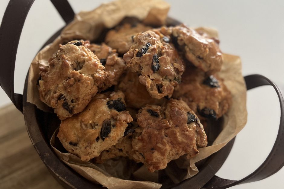 Zeytinli Cevizli Kurabiye