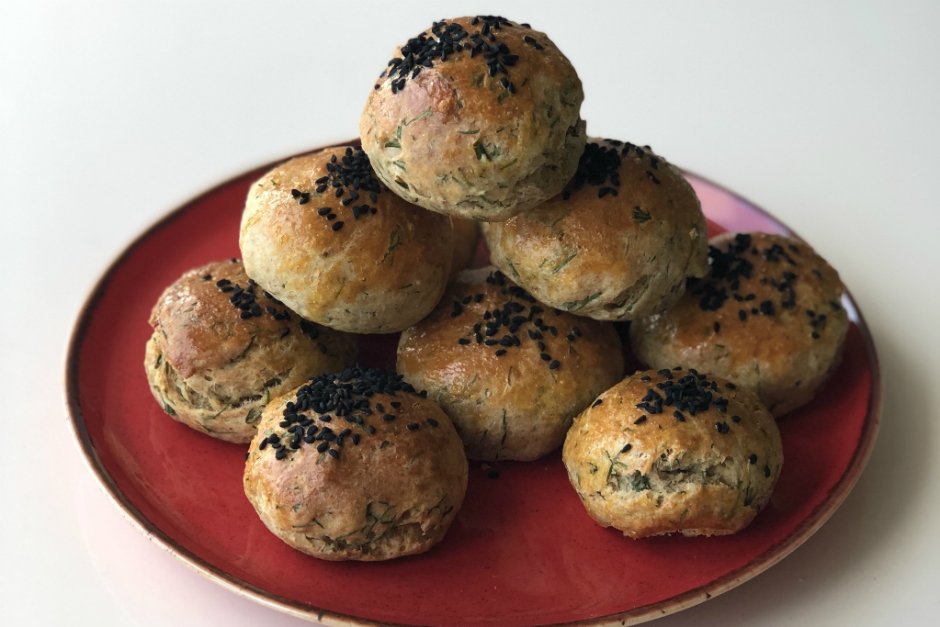 Kolay Dereotlu Poğaça