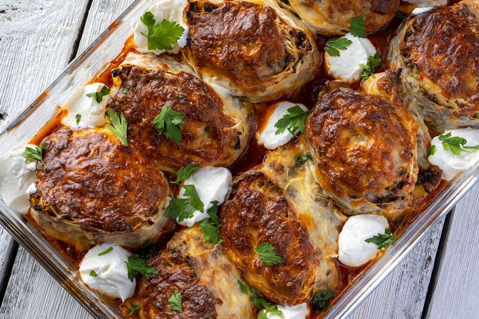 Domates Sosunda Pişen Börek