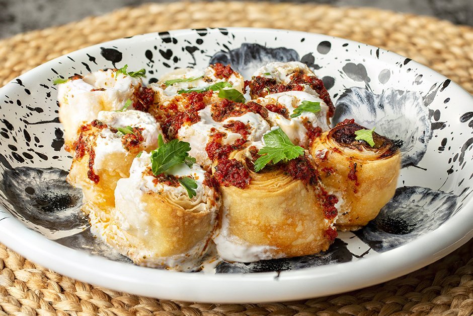 Yufkalı Kolay Tepsi Mantısı