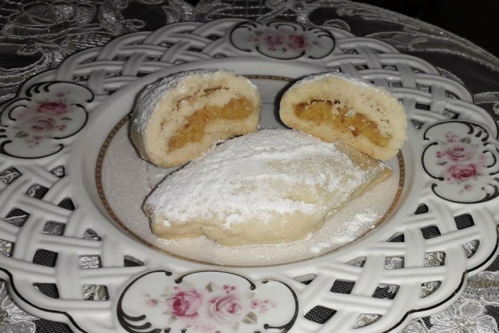 Portakal Dolgulu Ev Kurabiyesi