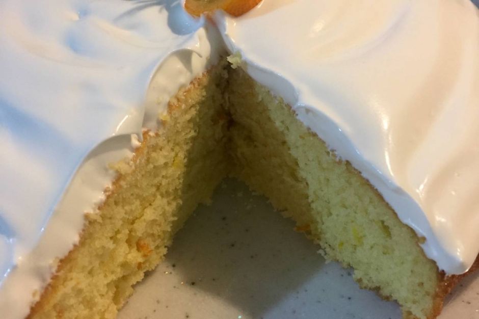 Portakallı Kremalı Kek