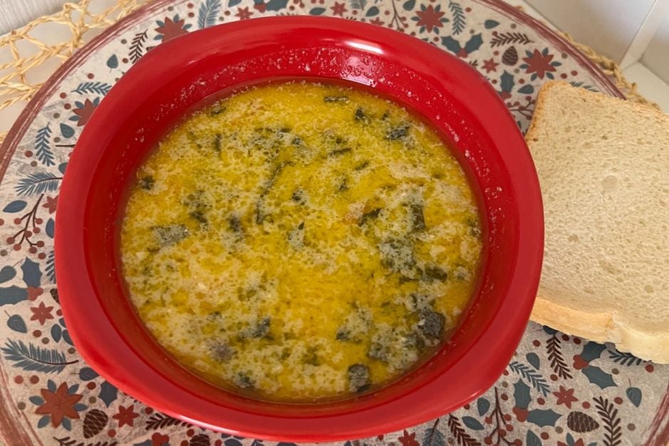 Terbiyeli Ispanak Çorbası