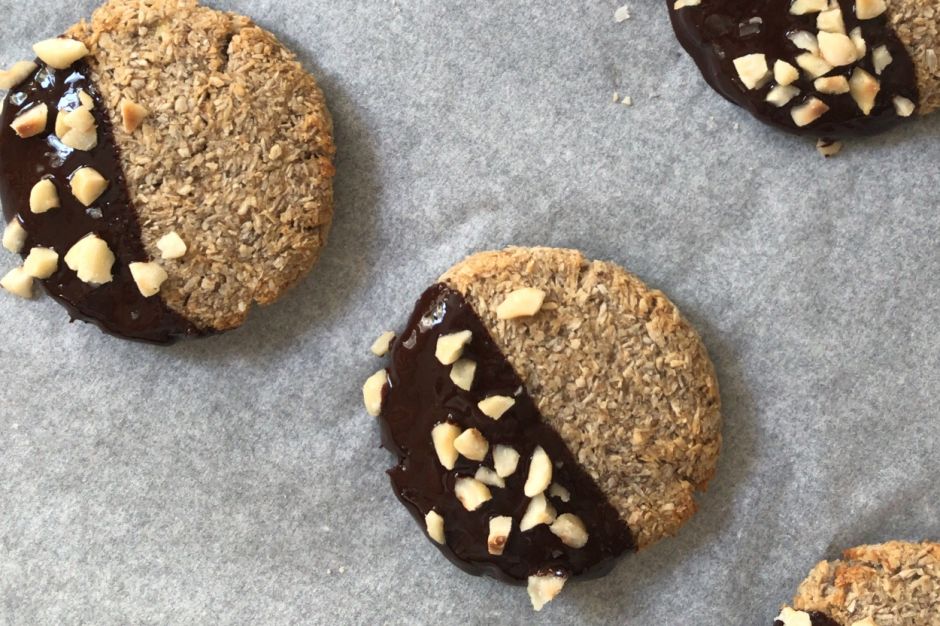 Hindistan Cevizli Fit Kurabiye