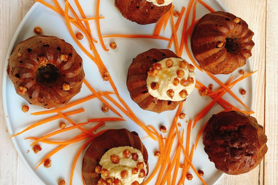 Glutensiz Havuçlu Kek