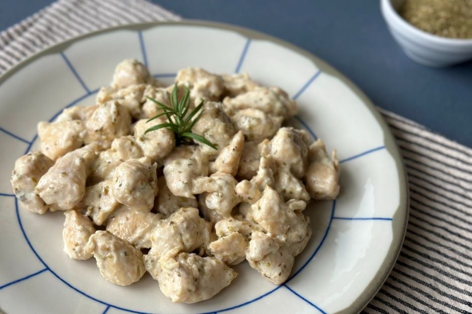 Kekikli Kremalı Tavuk