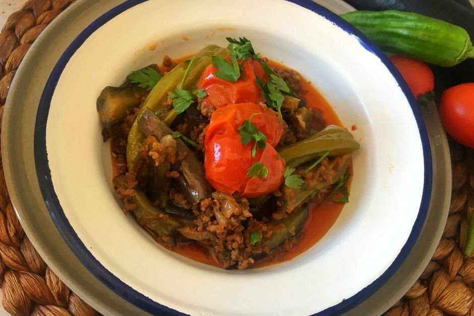 Kıymalı Patlıcan Silkme