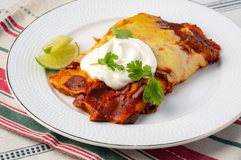 Enchiladas De Pollo