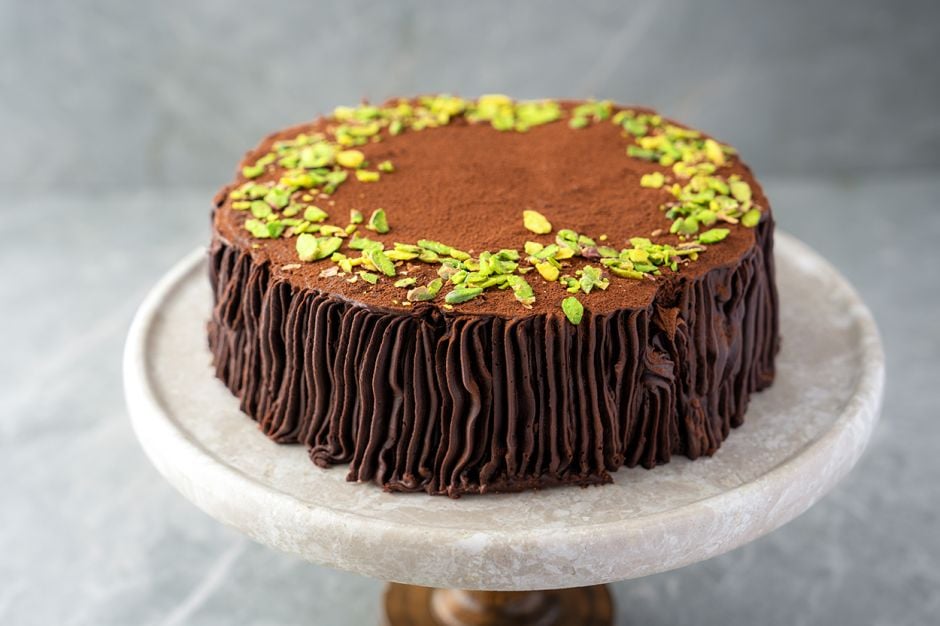 Ganajlı Çikolatalı Pasta