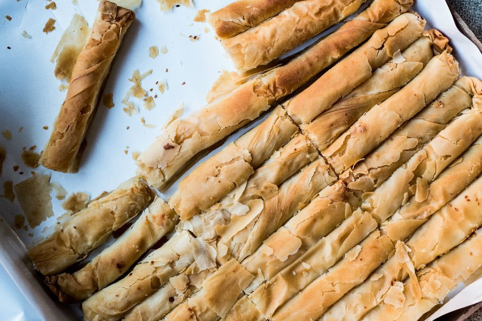Patatesli Kaşarlı Kalem Börek