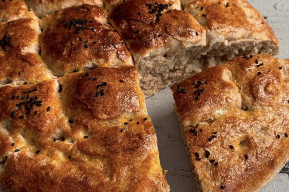 Tam Buğdaylı Dev Pide