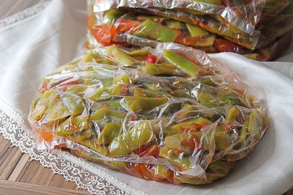 Dondurucu İçin Kışlık Taze Fasulye