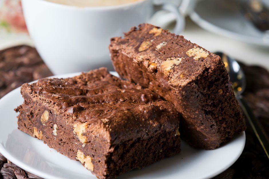 Kakaolu Şekersiz Kek