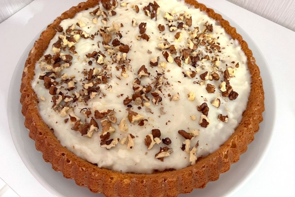 Kremalı Havuçlu Tart Kek