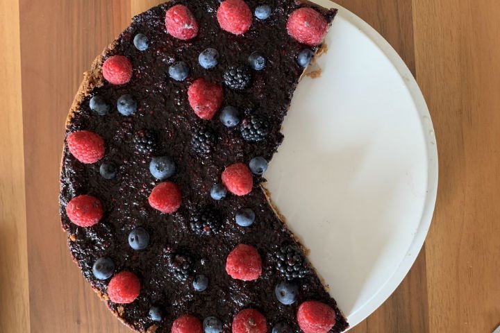 Orman Meyveli Cheesecake