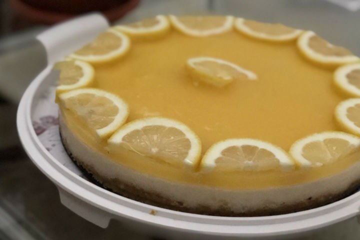 Limonlu Yalancı Cheesecake
