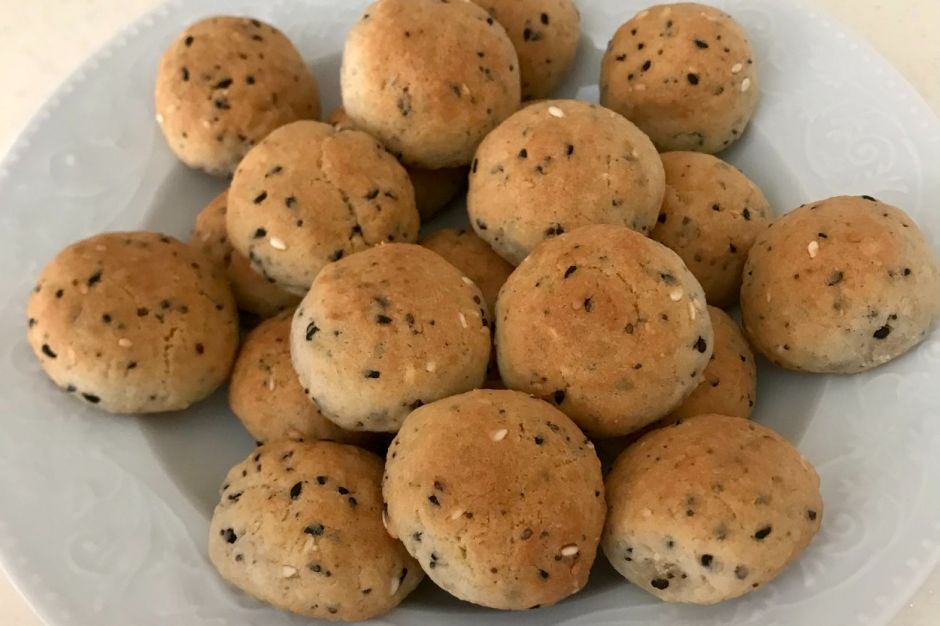 Tuzlu Chia Tohumlu Kurabiye