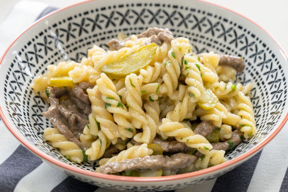 Hızlı Stroganof Makarna