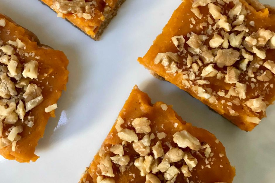 Bal Kabaklı Vegan Tart