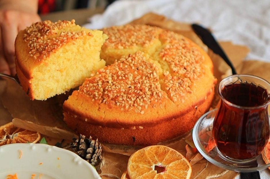 Portakallı Fındıklı Kek