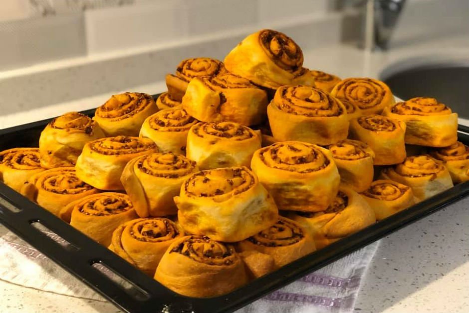 Cevizli Rulo Poğaça