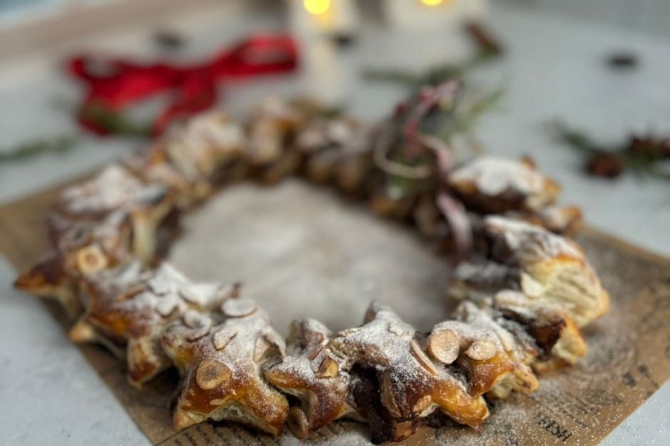 Çikolatalı Yıldız Milföy