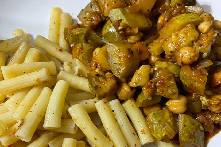 Nohutlu Vegan Kabak Yemeği