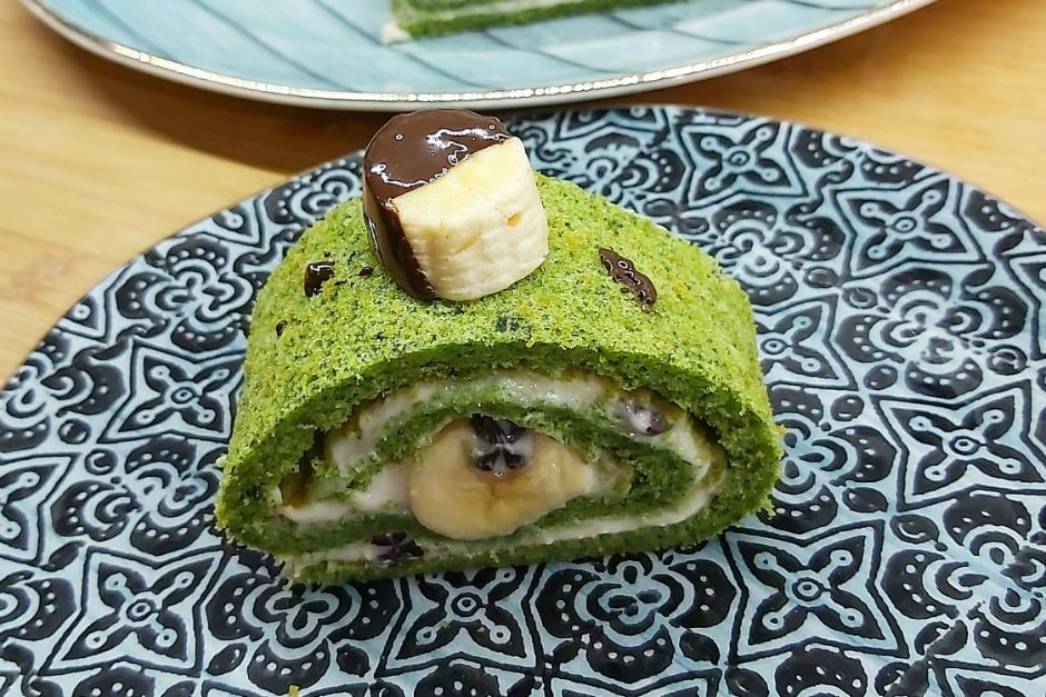 Ispanaklı Rulo Pasta