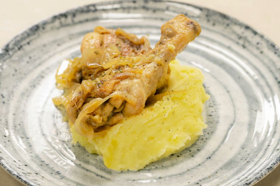 Balzamik Soslu Püreli Tavuk