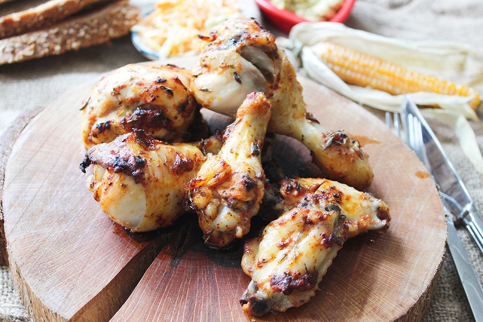 Fırında Mangal Tadında Tavuk